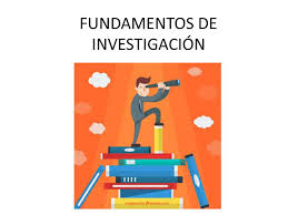 Fundamentos de investigación 