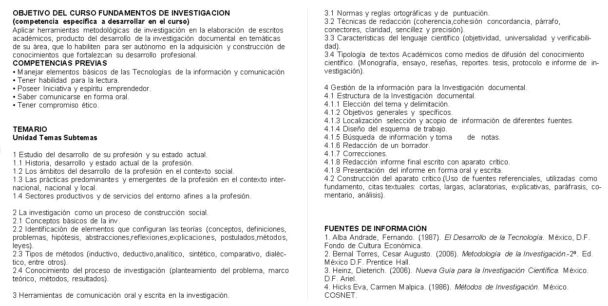 FUNDAMENTOS DE INVESTIGACIÓN