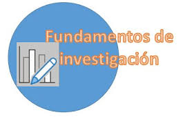 FUNDAMENTOS DE INVESTIGACIÓN.