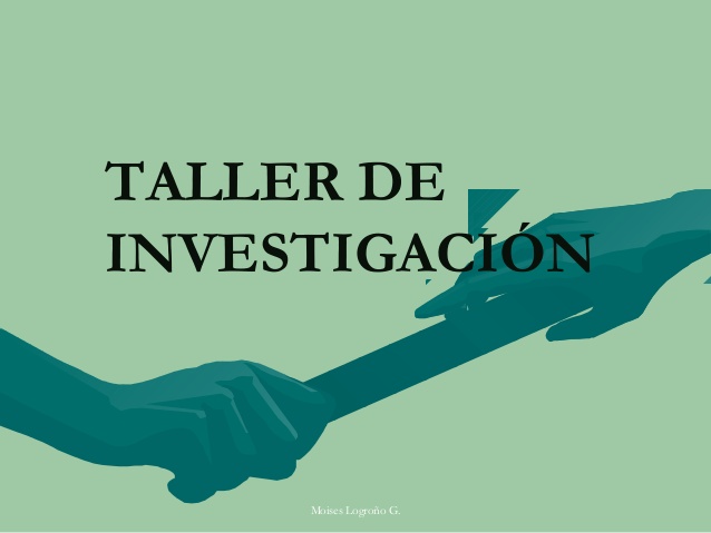 Taller de investigación I