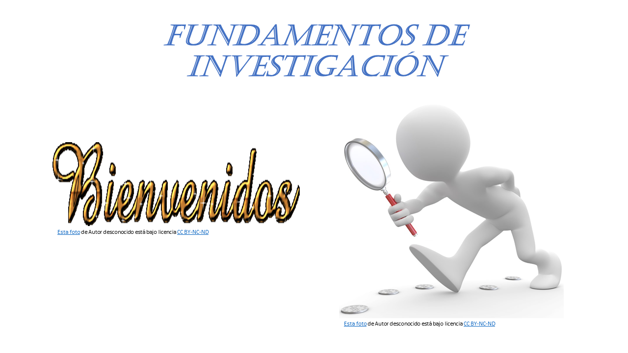 Fundamentos de Investigación